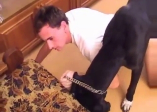 Doggystyle fuck for a gay dude who gapes