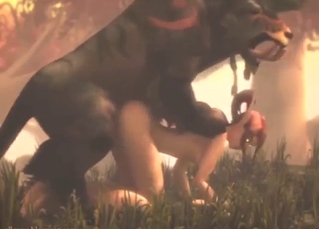 Bestiality porn with a dog fucking a Warcraft elf